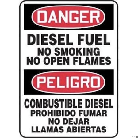 Accuform BILINGUAL SPANISH OSHA DANGER SBMCHL270XV SBMCHL270XV